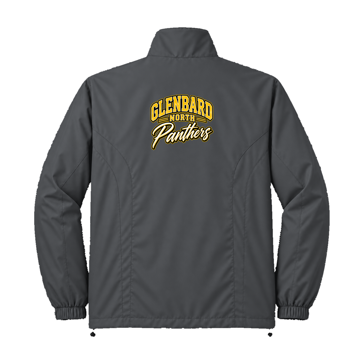 GBN Panthers Windbreaker (Front and Back) - Graphite - back