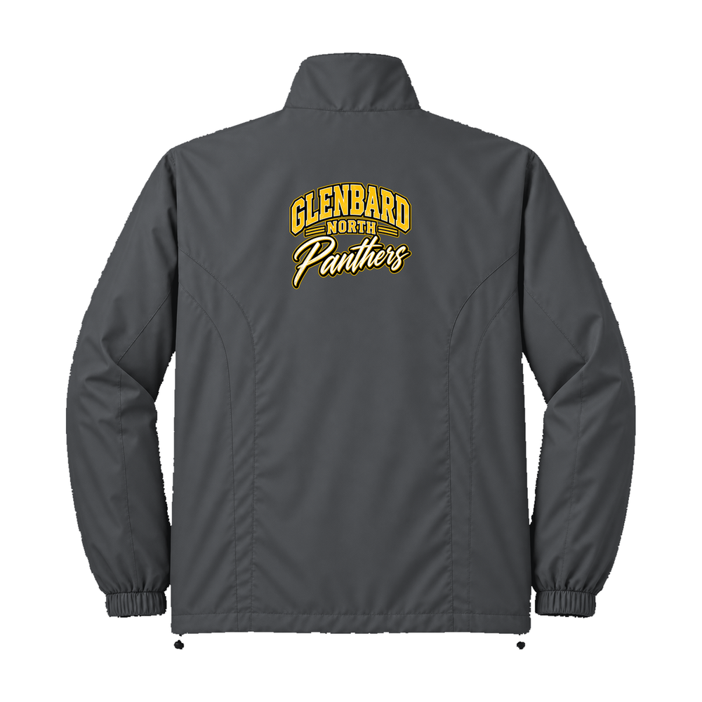 GBN Panthers Windbreaker (Front and Back) - Graphite - back