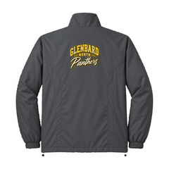 GBN Panthers Windbreaker (Front and Back) - Graphite - back