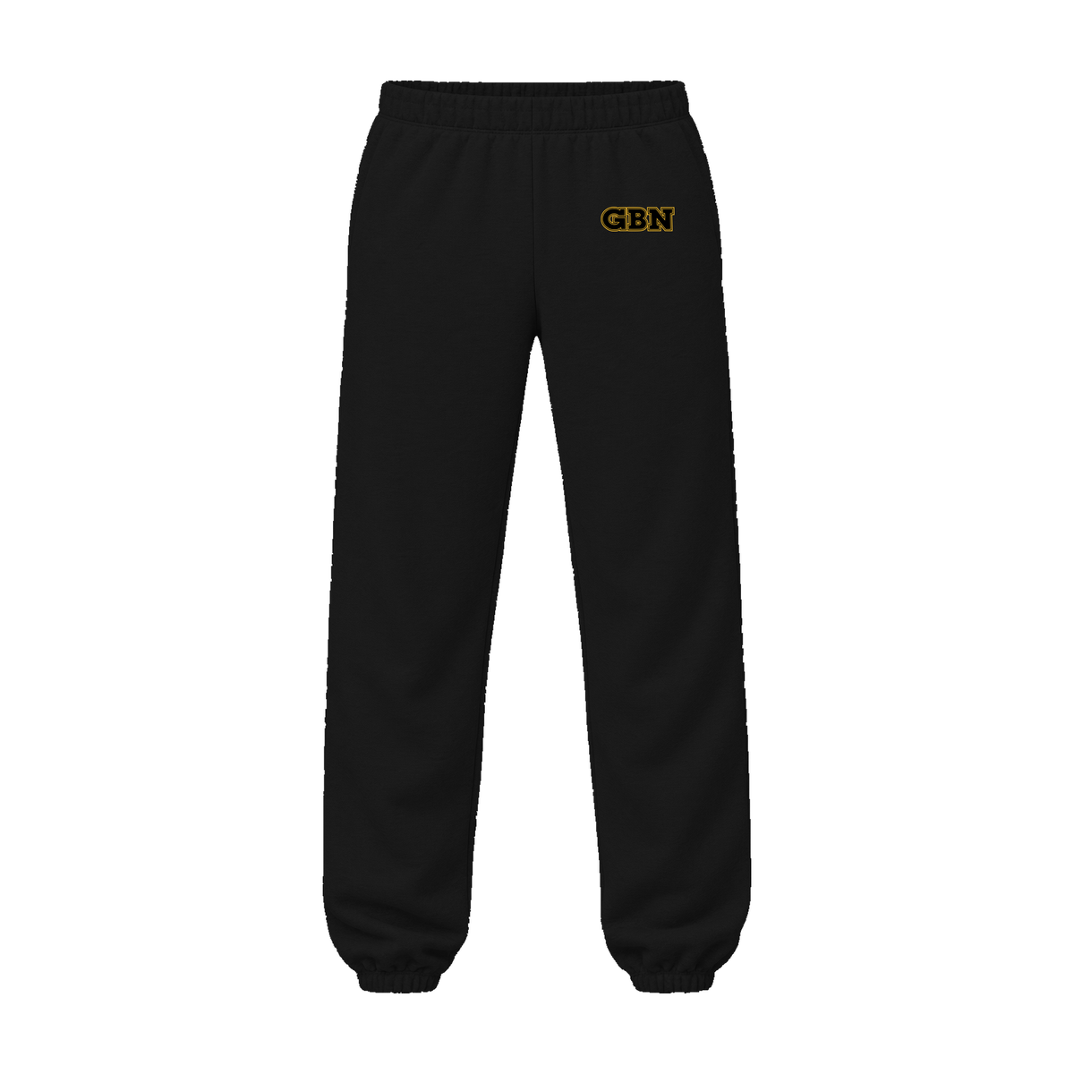 GBN Varsity Letters Premium Sweatpants - Black