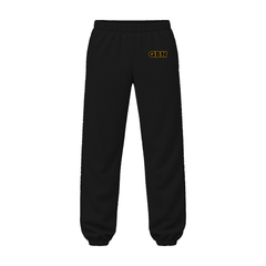 GBN Varsity Letters Premium Sweatpants - Black