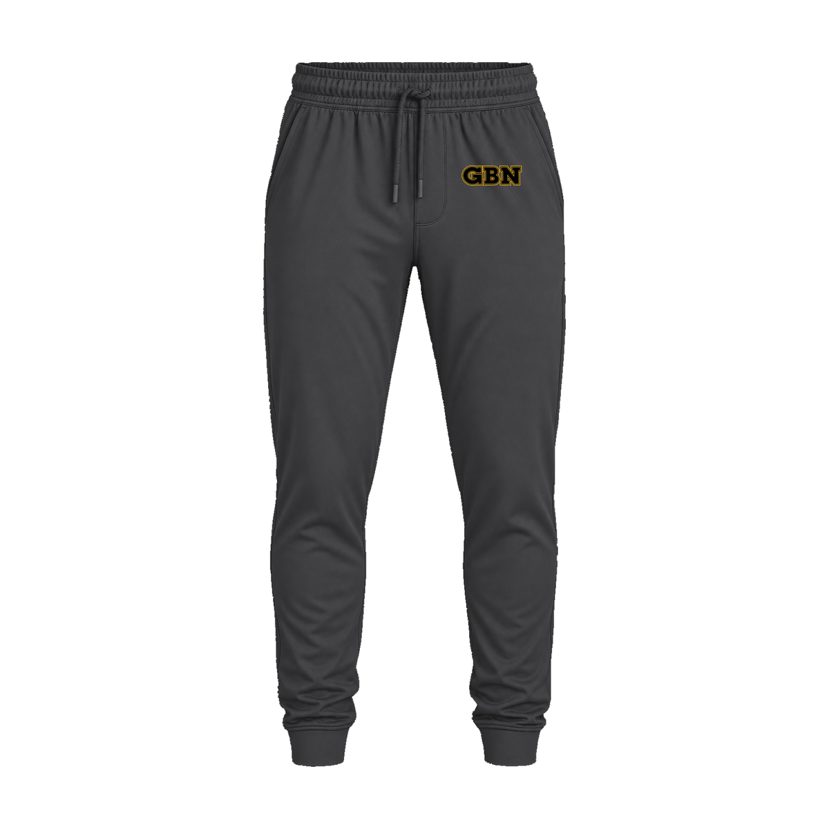 GBN Varsity Letters Performance Joggers - Charcoal Grey