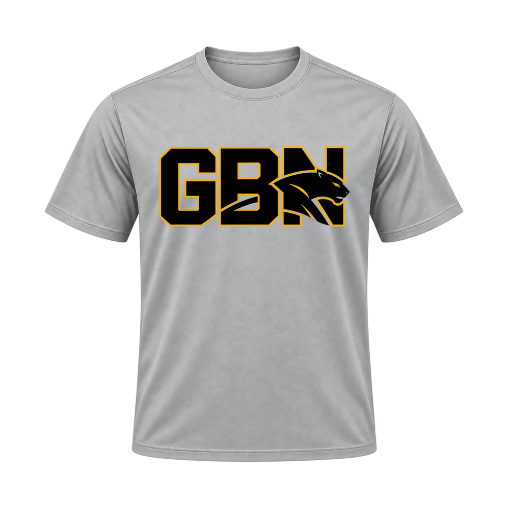 GBN Block Logo Jersey Tee - Athletic Heather