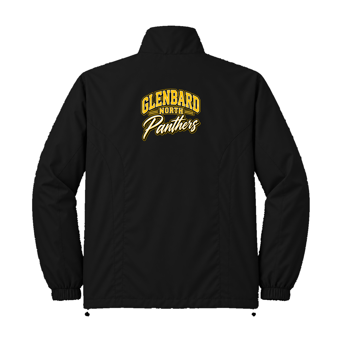 GBN Panthers Windbreaker (Front and Back) - Black - back