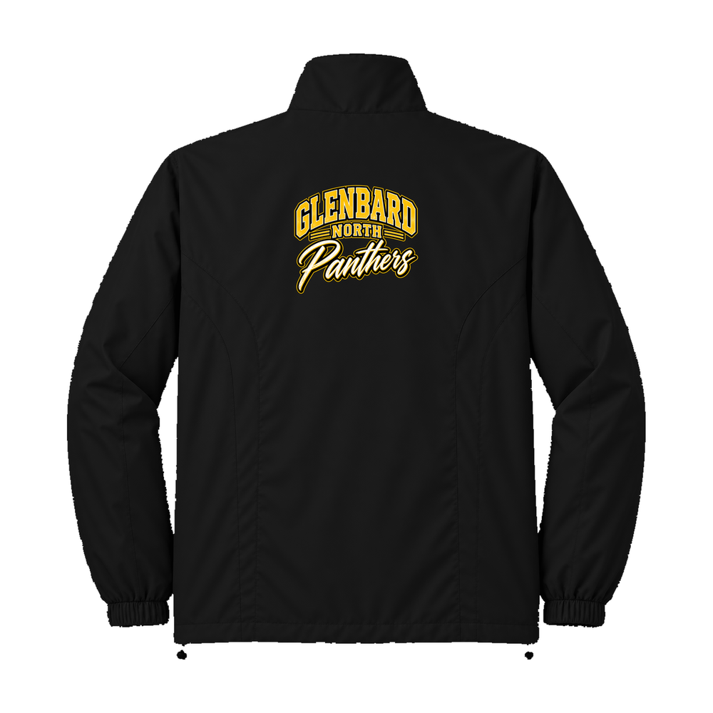 GBN Panthers Windbreaker (Front and Back) - Black - back