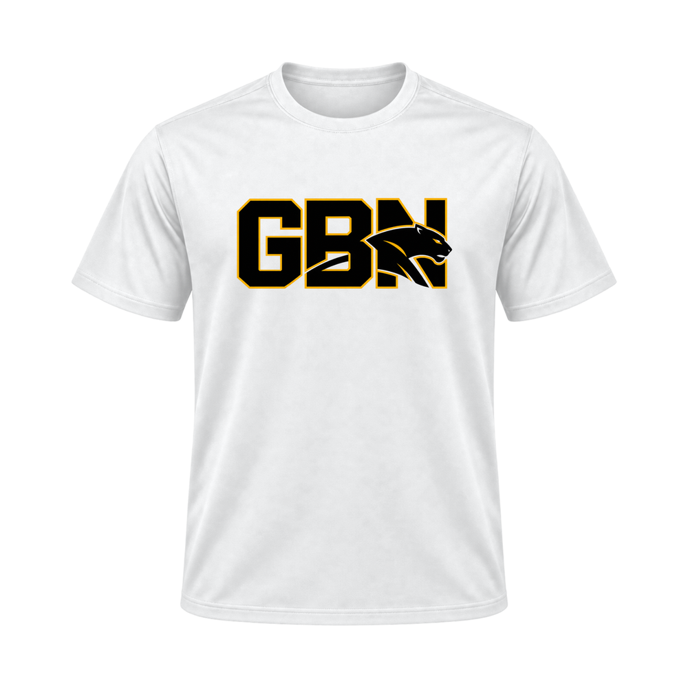 GBN Block Logo Tee - White