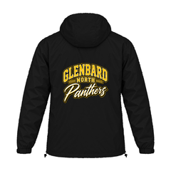 GBN Panthers Team Jacket (Front and Back) - Black/ Light Oxford - back