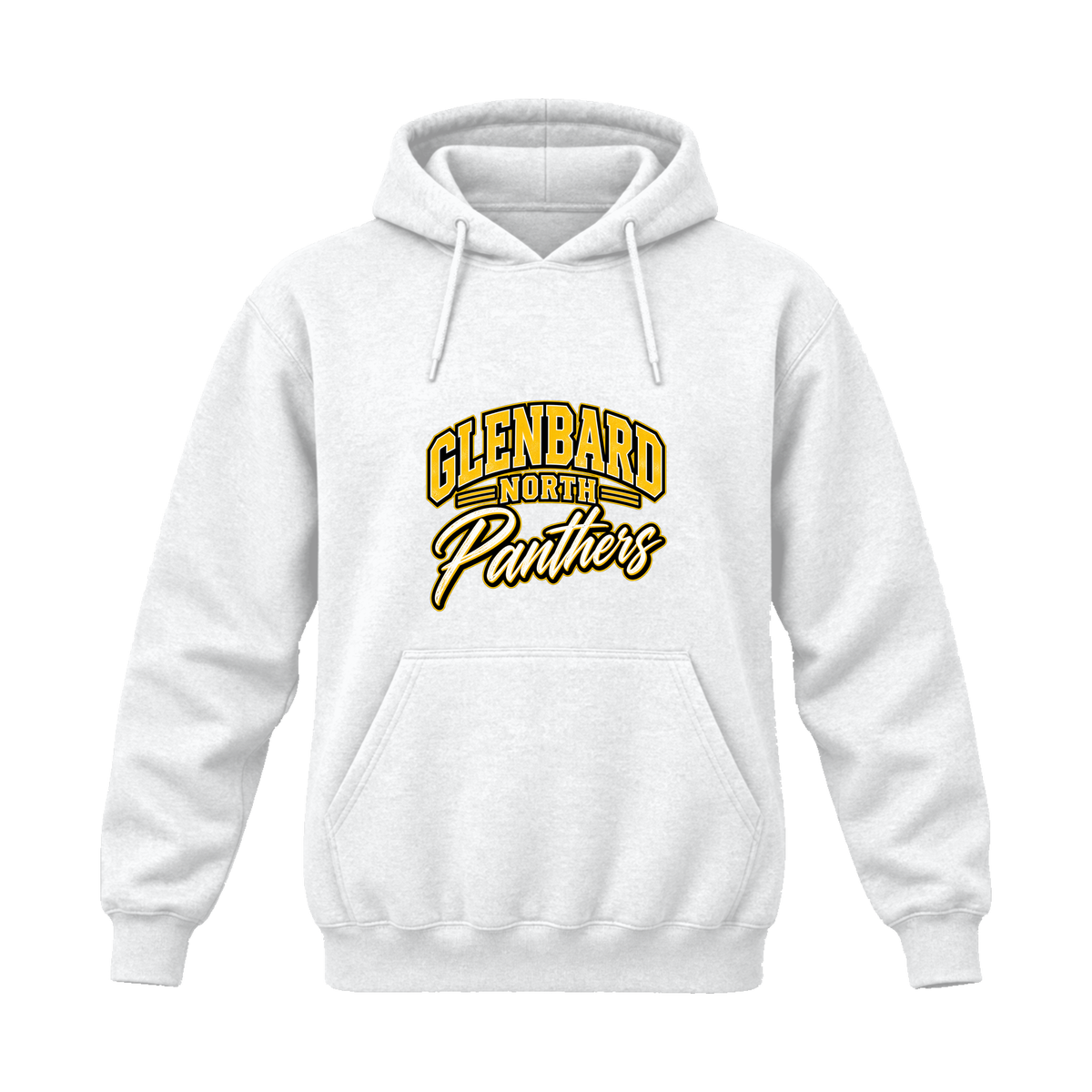 GBN Arched Panthers Hoodie - White