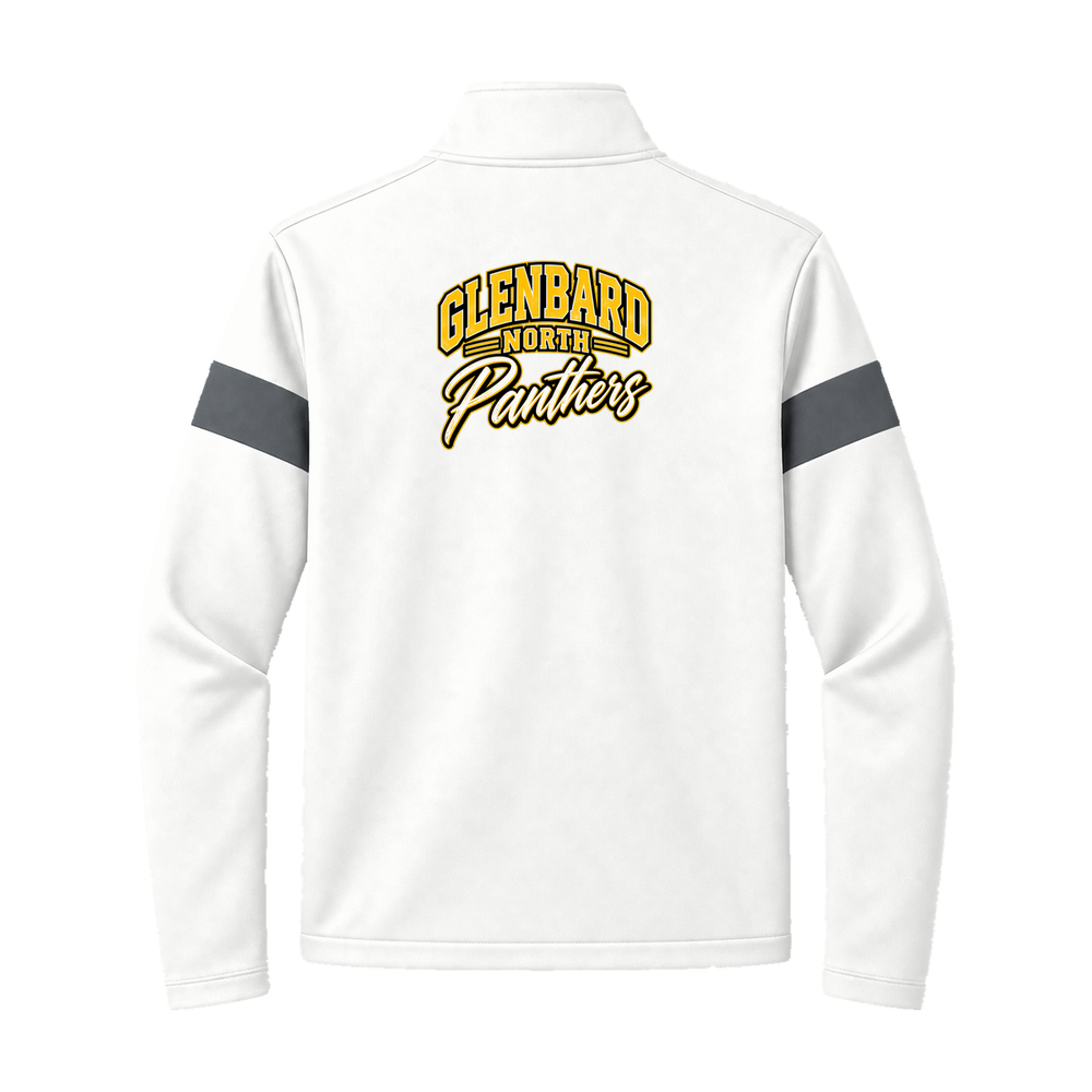 GBN Panthers Travel Jacket (Front and Back) - White/ Iron Grey - back