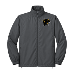 GBN Panther Logo Windbreaker - Graphite