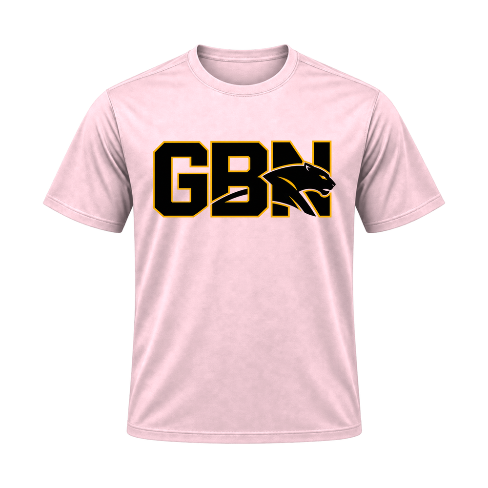 GBN Block Logo Jersey Tee - Soft Pink